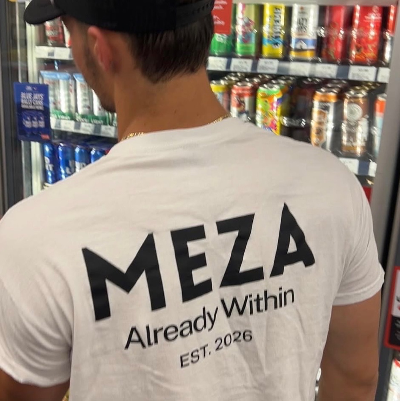 Already Within Tee — MEZA Run Club merch